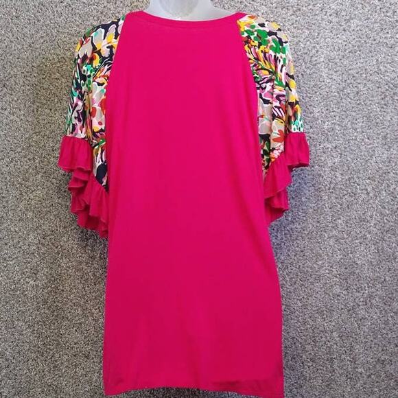 Beeson River Soft Knit top with short bell sleeves Med - Picture 2 of 9